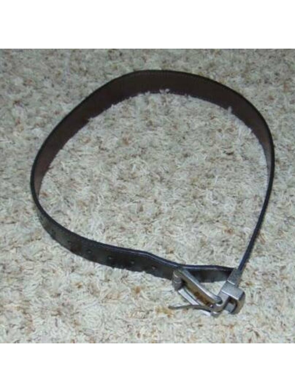 Young Mens Belt Levis Brown Synthetic Leather size M 26-28"